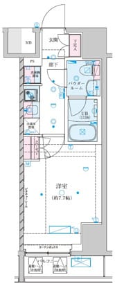 GENOVIA川崎Ⅶ(ジェノヴィア川崎セブン) 204