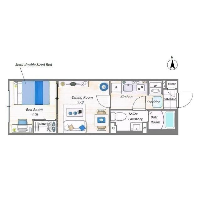 グローリオシェルト新丸子 506