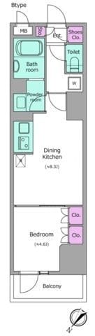 レジディア中目黒Ⅲ 0307