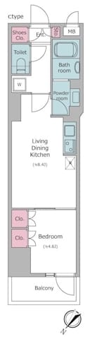 レジディア中目黒Ⅲ 0508