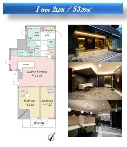 レジディア中目黒Ⅲ 1001