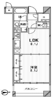 アーデン神保町 305 間取り図