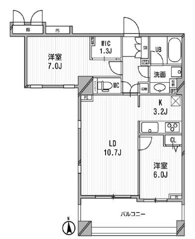 アーデン神保町 502 間取り図