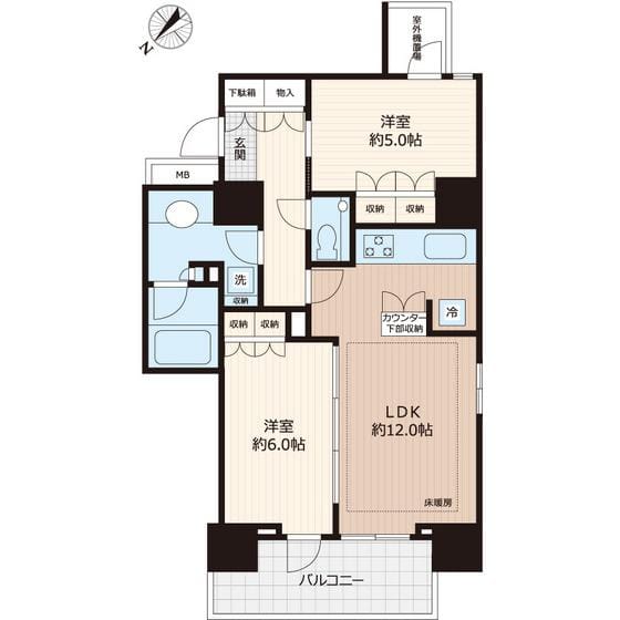 ザ・パークハウスアーバンス東五反田 1401