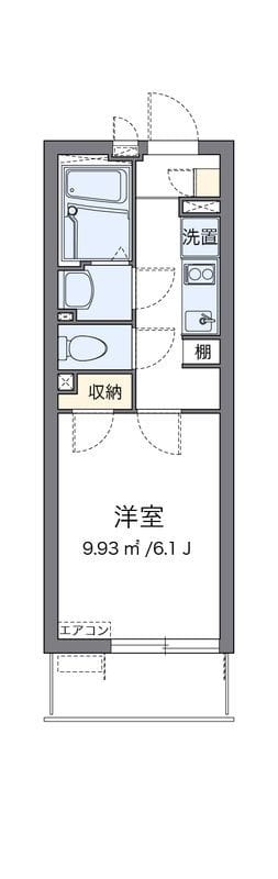 クレイノスペランツァⅡ号館 304 間取り図