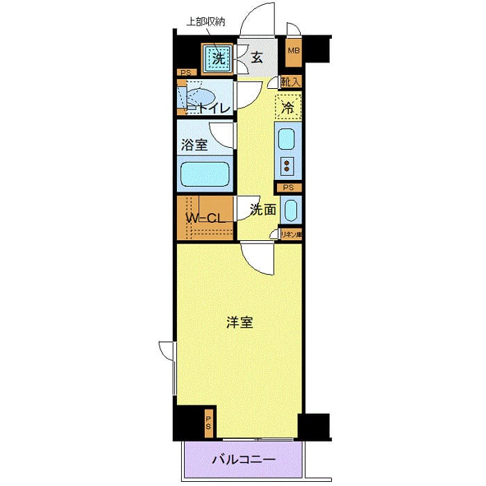 ルーブル亀戸天神前 509 間取り図