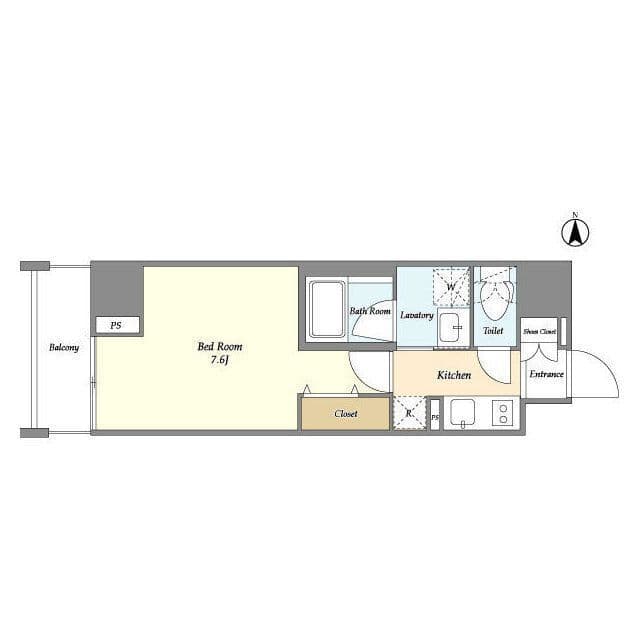 CASSIA上野入谷 0302 間取り図