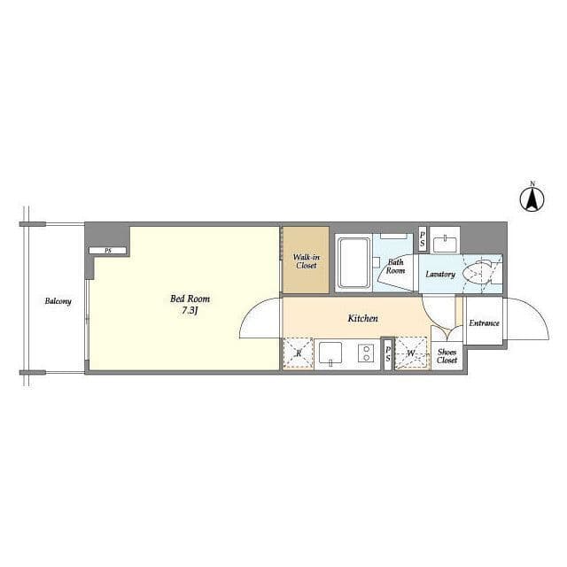 CASSIA上野入谷 0504 間取り図