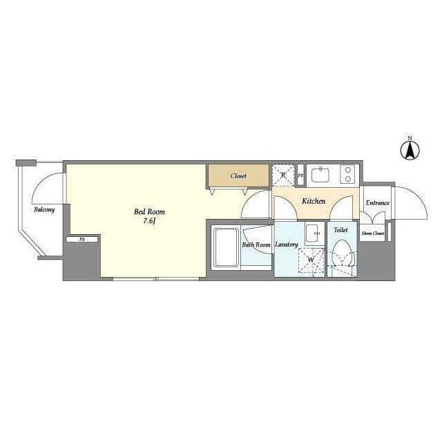 CASSIA上野入谷 0605 間取り図