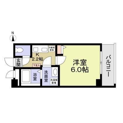 パルトネール井荻 401 間取り図