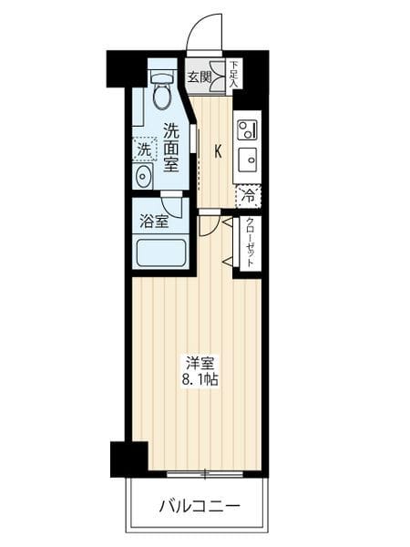 LEXE八広 402 間取り図
