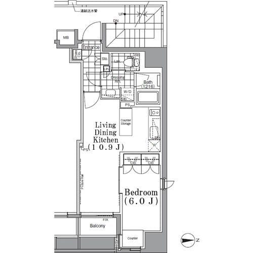 ザ・パークハビオ 蔵前 1304