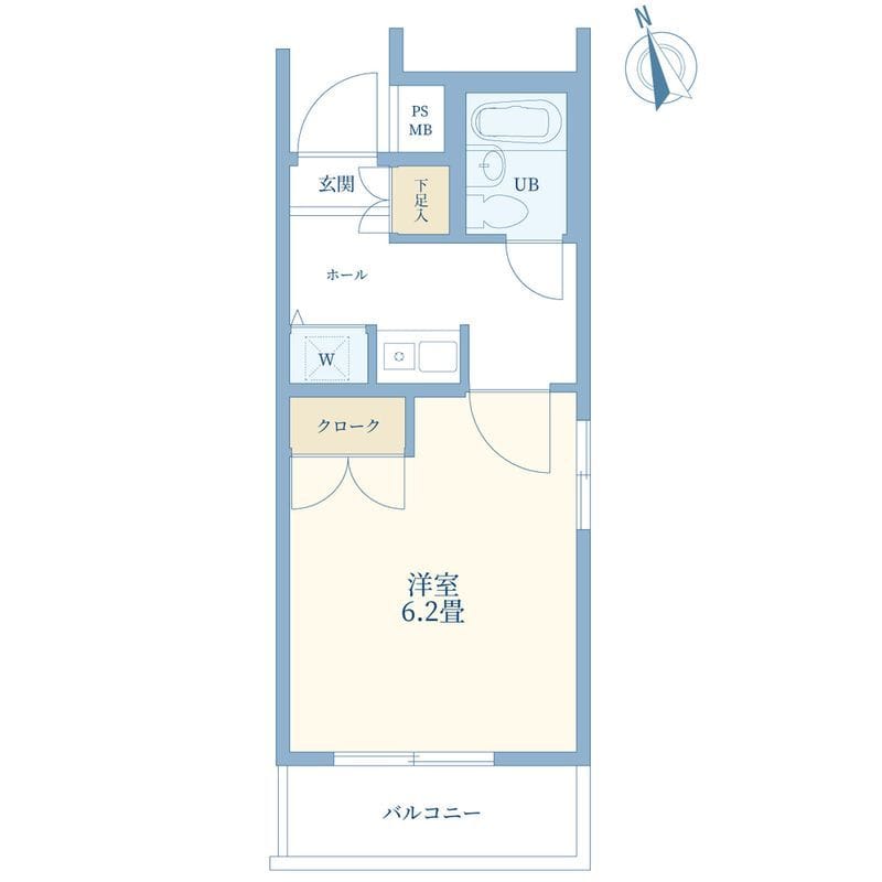 パーク・ノヴァ三軒茶屋南 301 間取り図