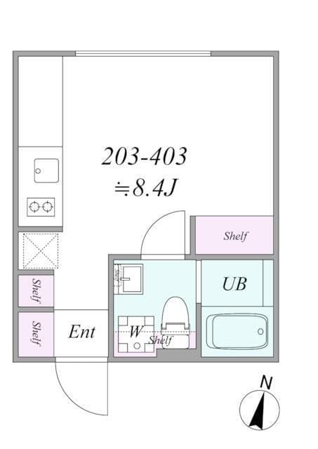 trias221 403 間取り図