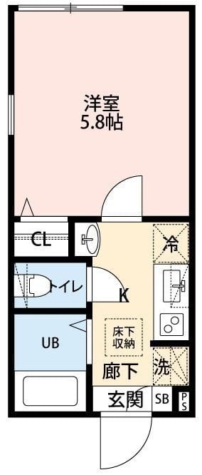 仮称)興野2丁目新築計画 B棟 301