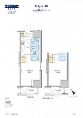 プラウドフラット文京千駄木 1404