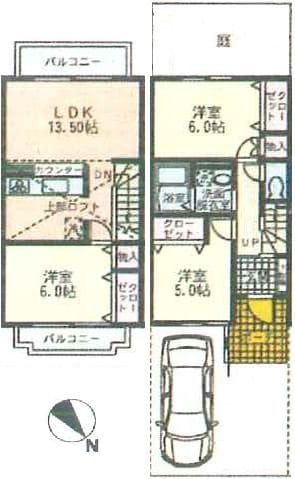 ロータス D 間取り図