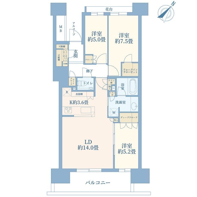 HARUMI FLAG PARK VILLAGE F棟 407