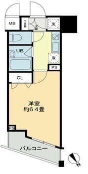 クロスレジデンス蒲田 0316 間取り図