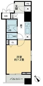 クロスレジデンス蒲田 1001