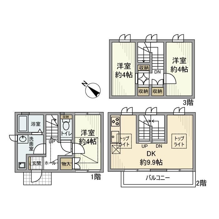 巣鴨戸建 0 間取り図