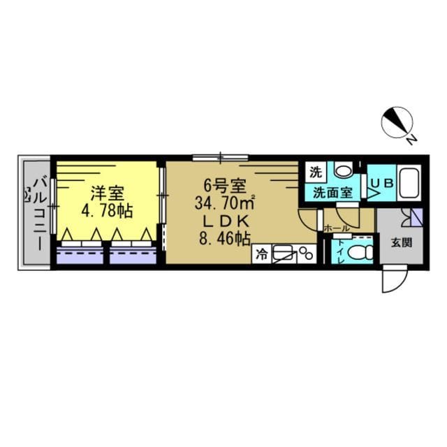 Crest 206 間取り図