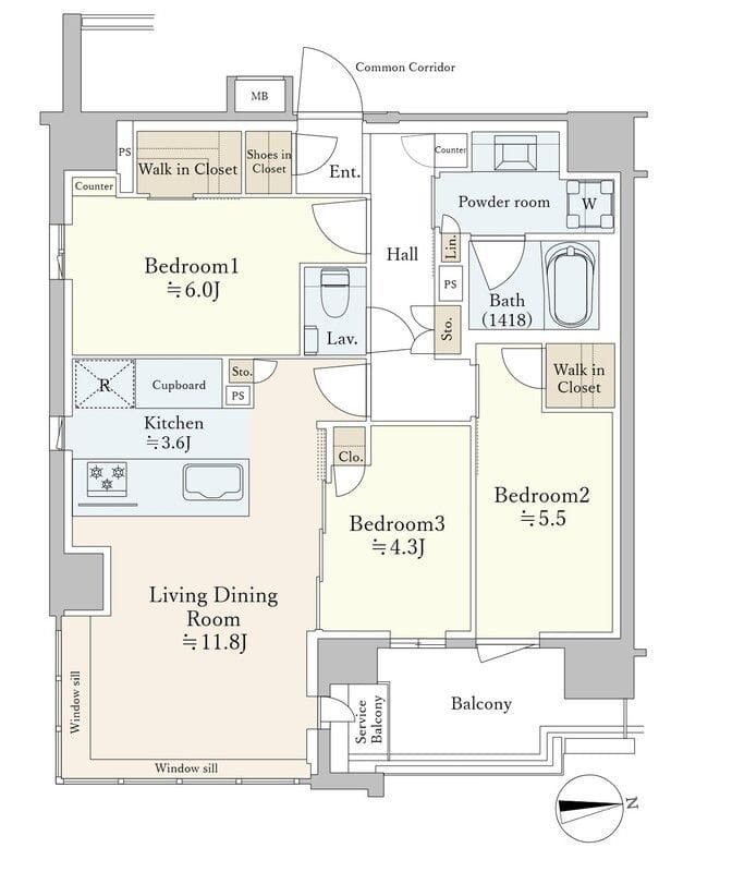 Brillia早稲田鶴巻町 1003