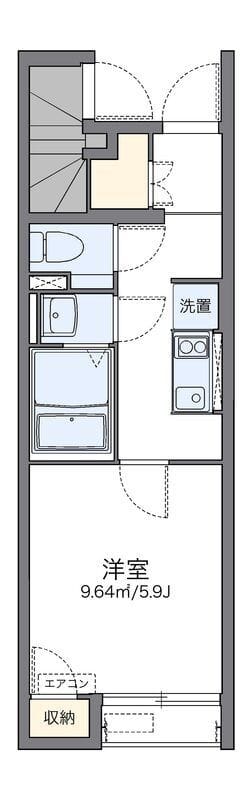レオネクストフィオーレ 102 間取り図