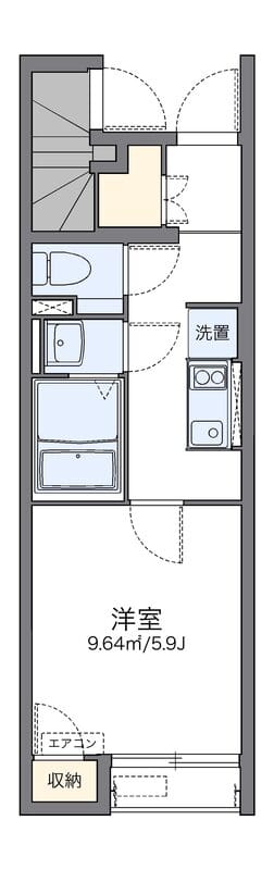 レオネクストフィオーレ 103 間取り図