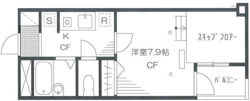 クレセント戸山 303