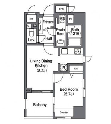 プライムアーバン中目黒Ⅱ 601