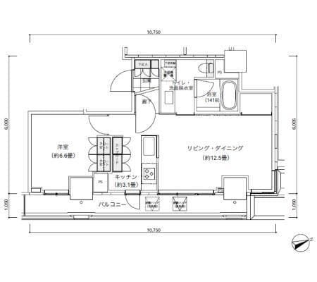 パークキューブ愛宕山タワー 2805