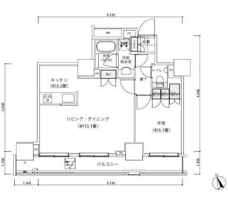 パークキューブ愛宕山タワー 303