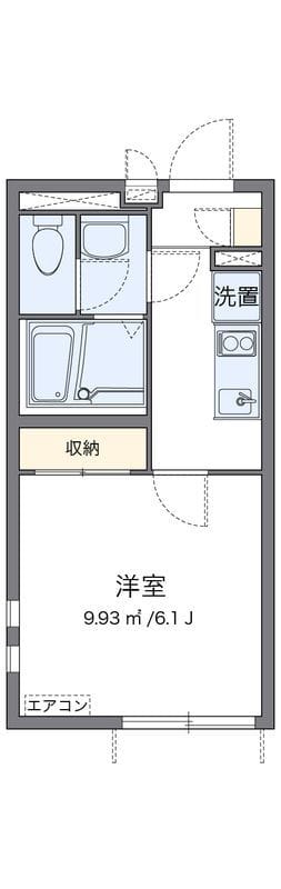 クレイノフレンズライト 301 間取り図