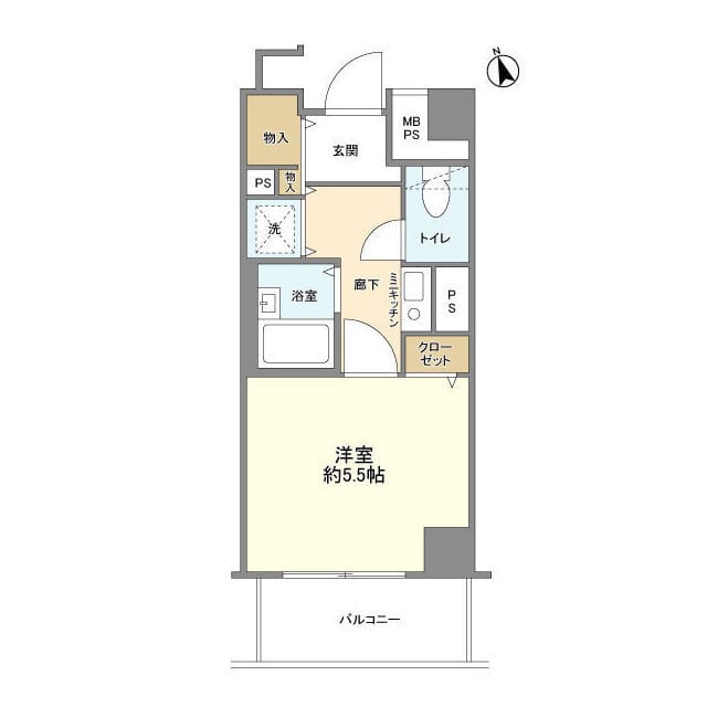 OLIO南阿佐ヶ谷 504 間取り図