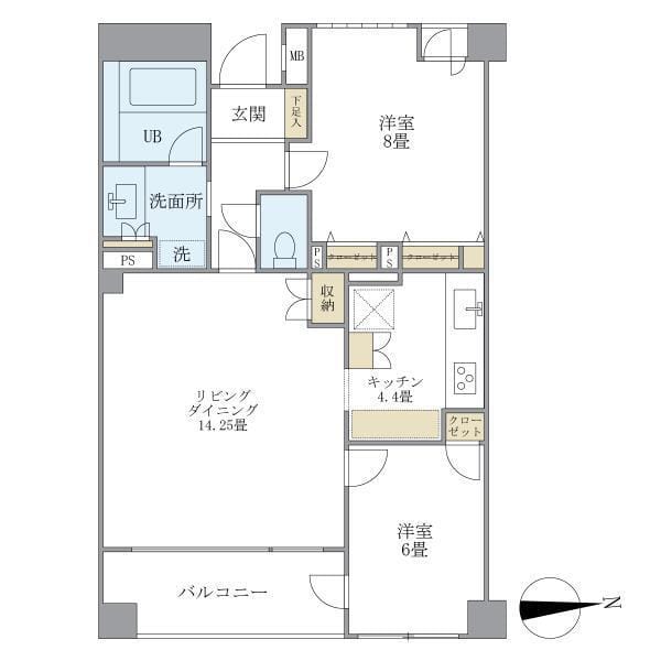 アパートメンツ東山 105