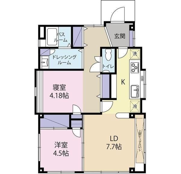 久我山2丁目マンション 1F 間取り図