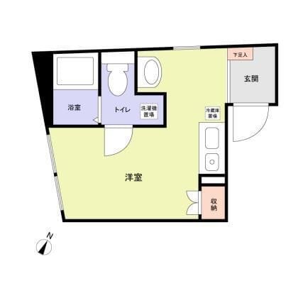 ブラン渋谷本町 403 間取り図