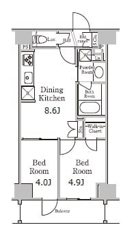 レジディア千駄木 0403