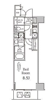 レジディア千駄木 0506