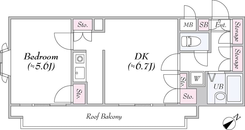 菱和パレス早稲田1番館 405