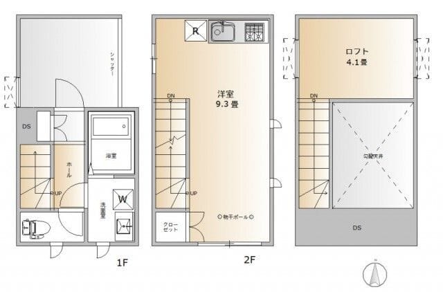 Garage Terrace目黒洗足 バイクガレージの写真