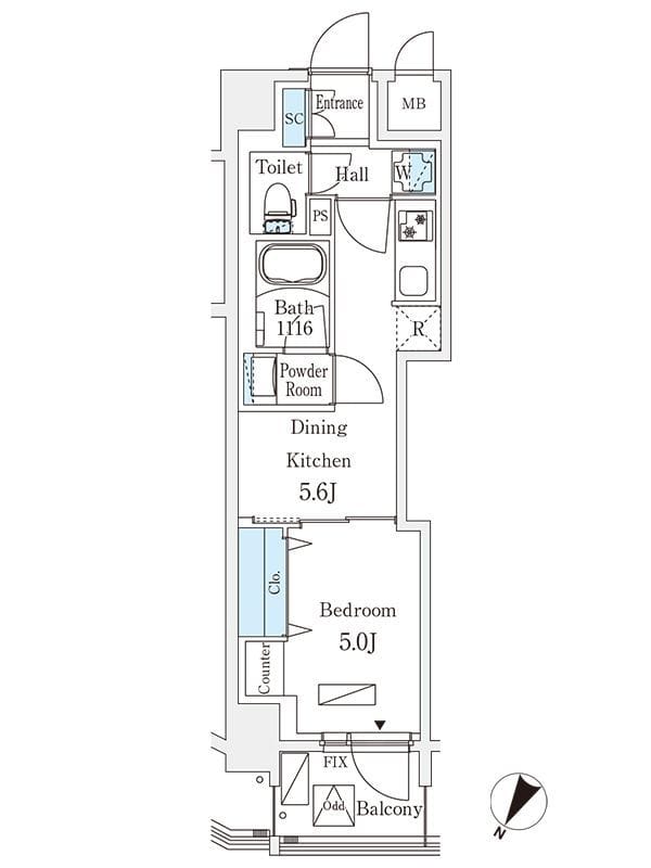 ロイジェント駒込六義園 202