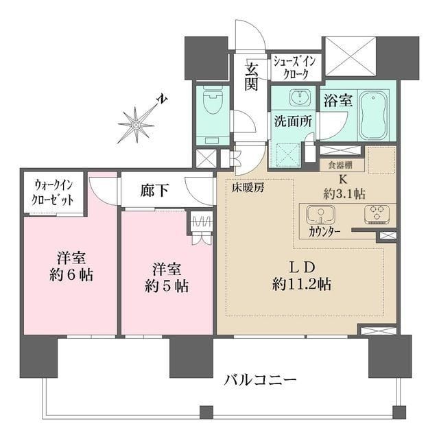 ザ・パークハウス愛宕虎ノ門 501