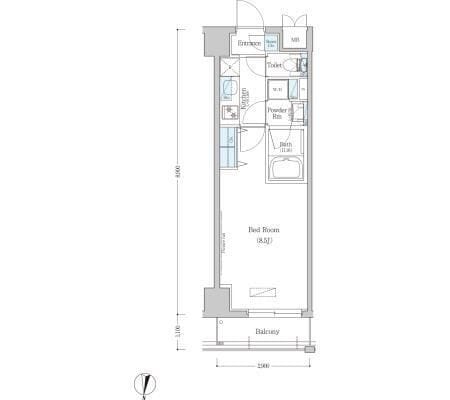 アーバネックス清澄白河Ⅱ EAST棟 402