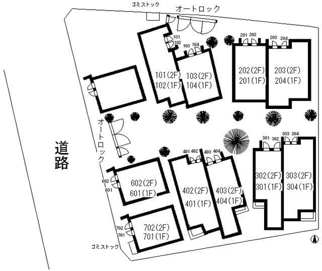 セリゼ 501 間取り図