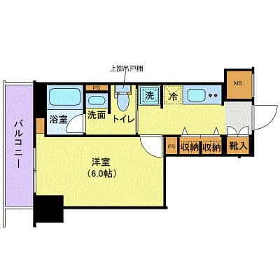 ラフィスタ大師前Ⅲ 902 間取り図
