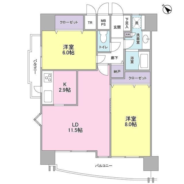 フラットパル山王の写真