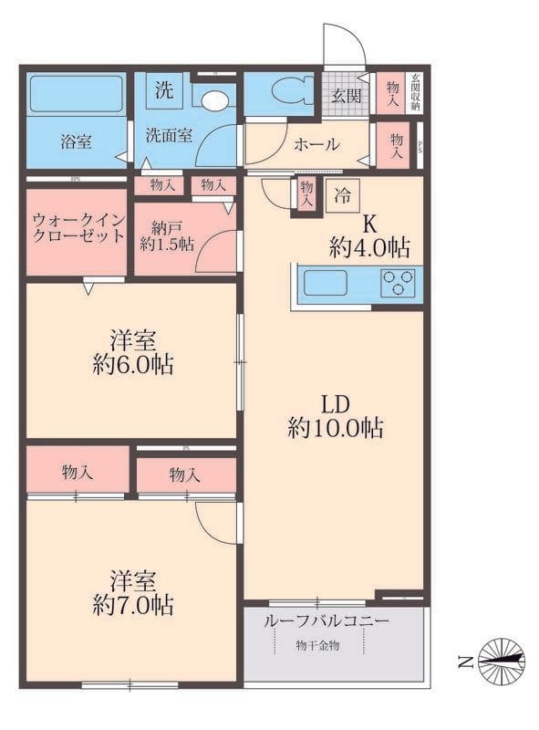 SOLANAⅡ 303 間取り図