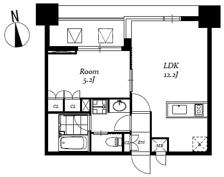 レジディア日本橋馬喰町Ⅲ 0703